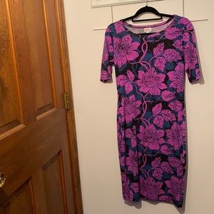 Lularoe Julia Pencil Dress Fitted Straight Size M